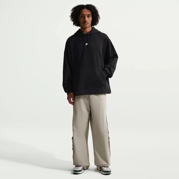 Oversized sweatshirt met capuchon Nike Club