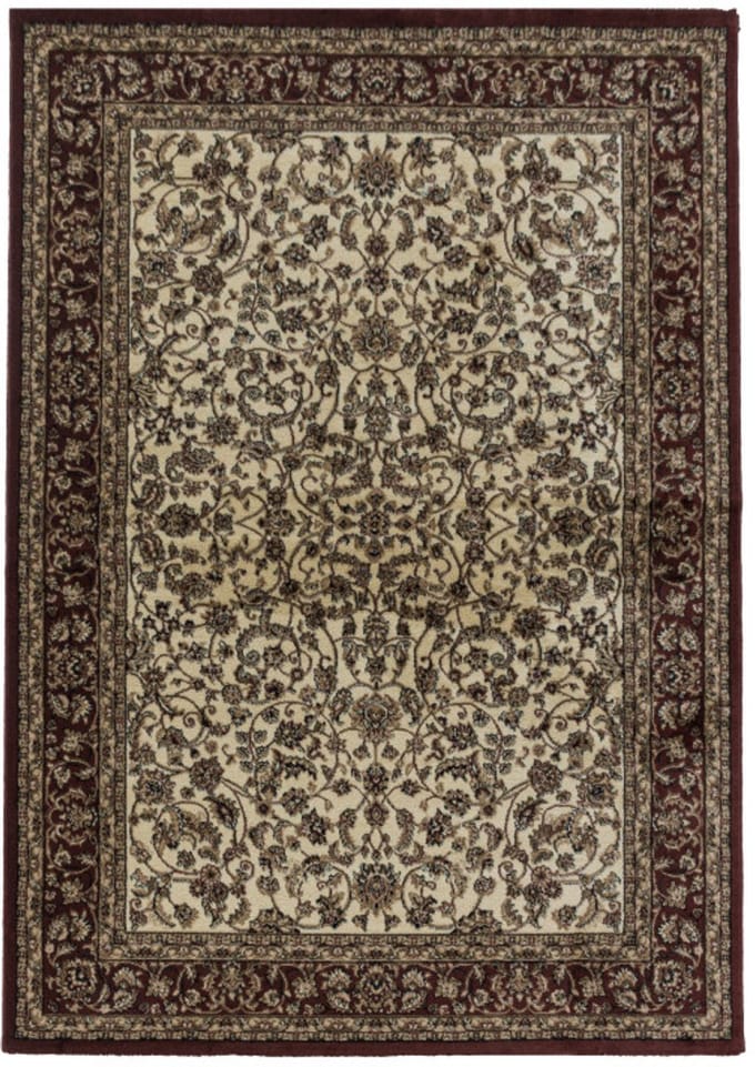 Teheran – Klassiek Vloerkleed – Crème/Rood