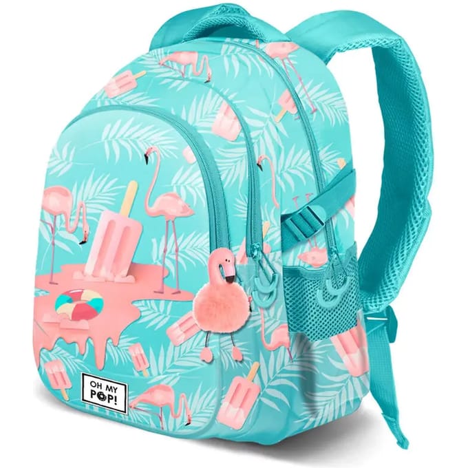Aanpasbare rugzak voor kinderen Educa Borras Oh My Pop! Flamingo