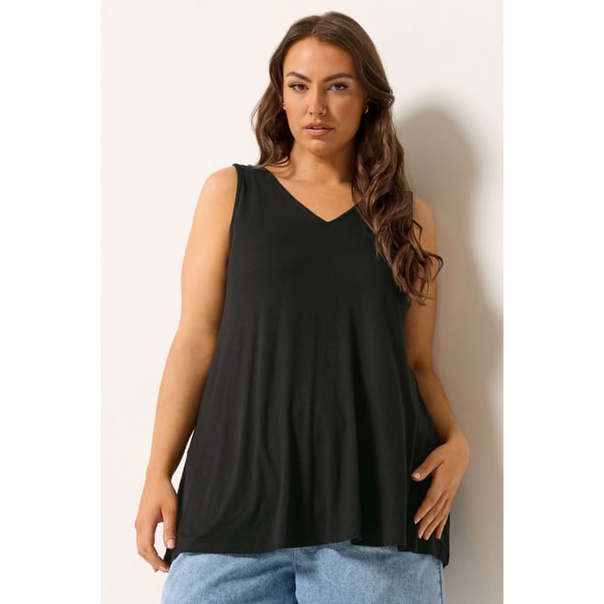 Yours Zwarte Swingtop Size 46