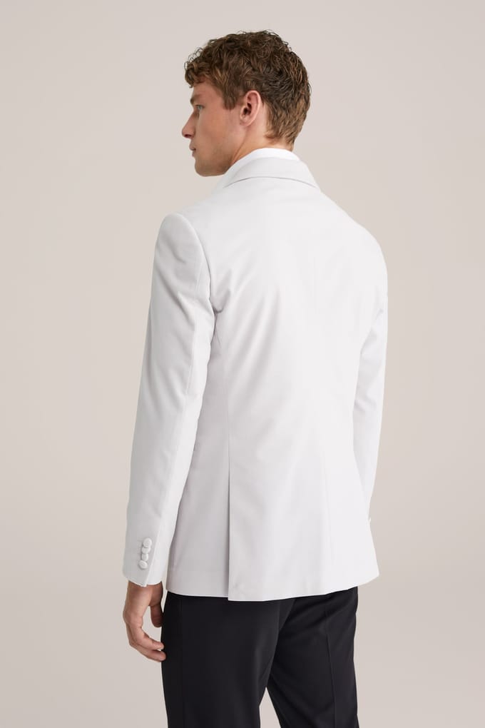 We Fashion Blazer Light Grey Größe: 46 | Blazer Outlet | Herren | Grau