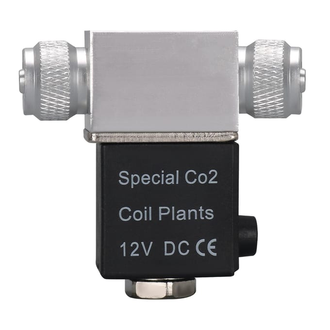 DC 12V Gebruik een elektrisch circuit voor CO2-regulatie-valvola single head-US plug gray