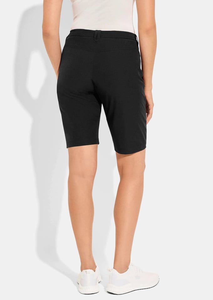 Bermuda van Active-stretchmateriaal - zwart - Gr. 46 van Goldner Fashion