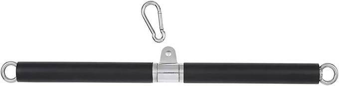 Lat Pulldown Bar - Kabel Machine Bar - Spieropbouw Training - Verstelbaar Gripontwerp - Eén Maat - Kort