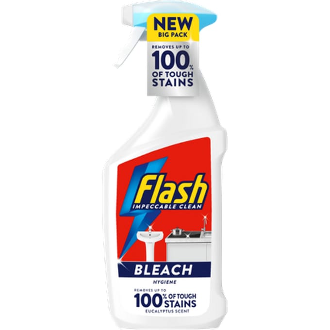 Flash Spray With Bleach With Eucalyptus Scent Cleaning Spray - 800 ml