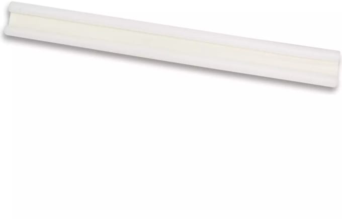 Benson Dubbele tochtrol - 95 cm - Wit - Eenvoudig op maat te maken - Energie-efficiëntie