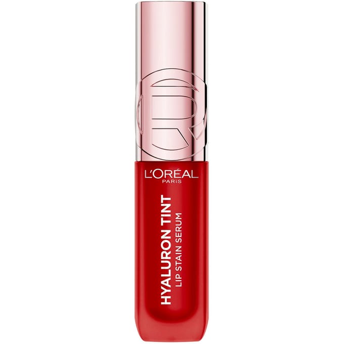 L'Oréal Paris Hyaluron Tint Lipstain - Langdurig hydraterend serum - 12 uur gewichtloze kleur - 420 Le Rouge Paris