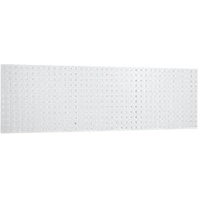 Geperforeerd paneel, voor montage, 1486 x 457 mm, lichtgrijs RAL 7035