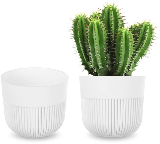 KADAX Bloempot Alia DAL11 wit <10> K16418