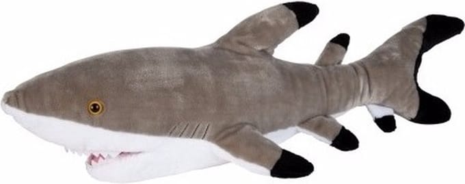 Ravensden Pluche Haai - knuffeldier - 75 cm - oceaan dierenknuffel