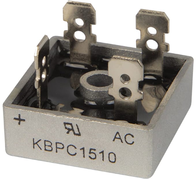 BLOW Brugcel Gelijkrichter KBPC1510 - 1000V 15A - AC naar DC Converter