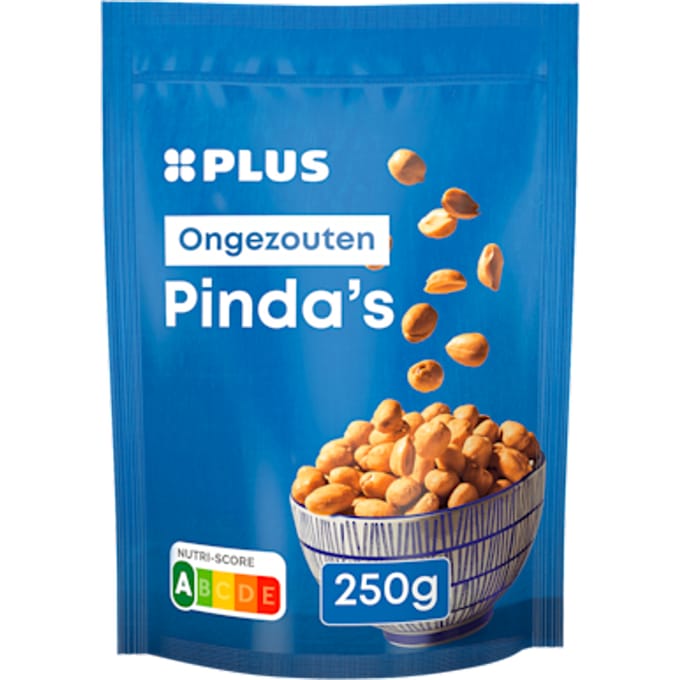 Pinda's ongezouten 250 gram