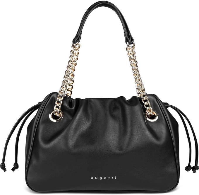 bugatti schoudertas handtas Leni Ladies Bag Black zwart