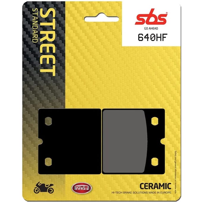 Plaquette de frein SBS pour moto 640HF Neuf