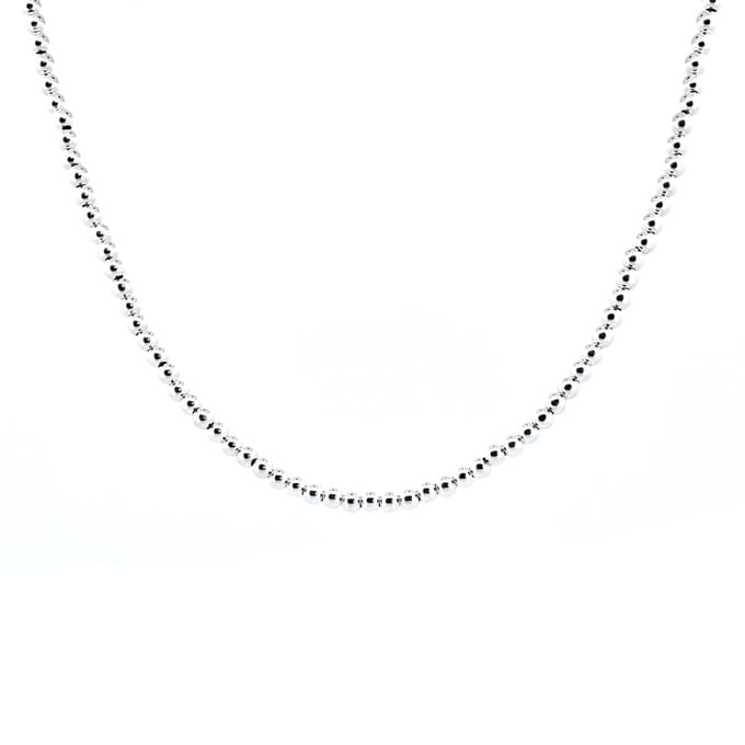 Heaven Eleven - dames - ketting - zilver - 925 - 5mm - verstelbaar 40cm + 4cm