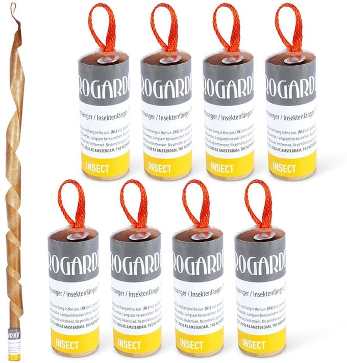 ProGarden - Vliegenvanger Set - 8 Stuks - Sterke Lijm - Veilig