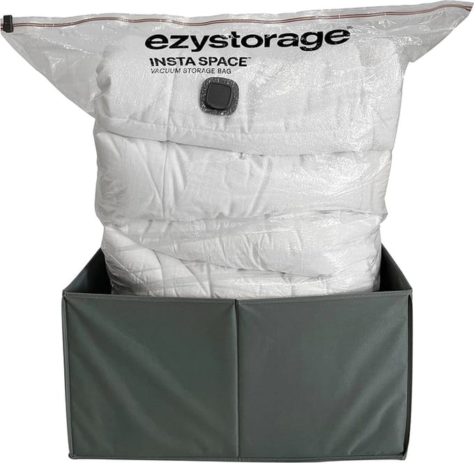 Ezystorage vacuümzak in hoes large - Grijs - Luchtdicht