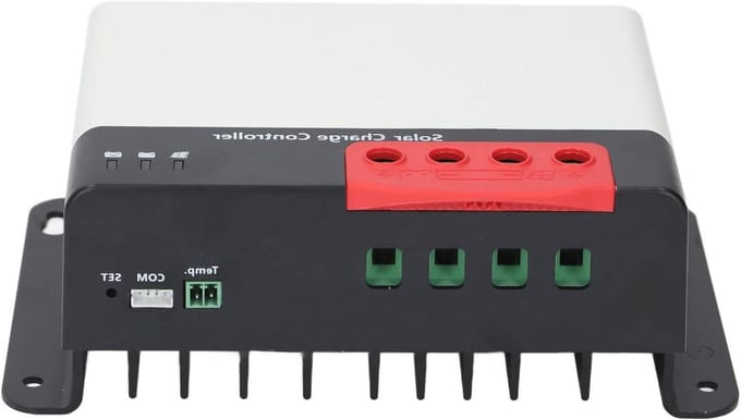 Zonne Laadcontroller - MPPT Regelaar - Energie Beheer - Geavanceerde Tracking - 12V 24V - Zwart
