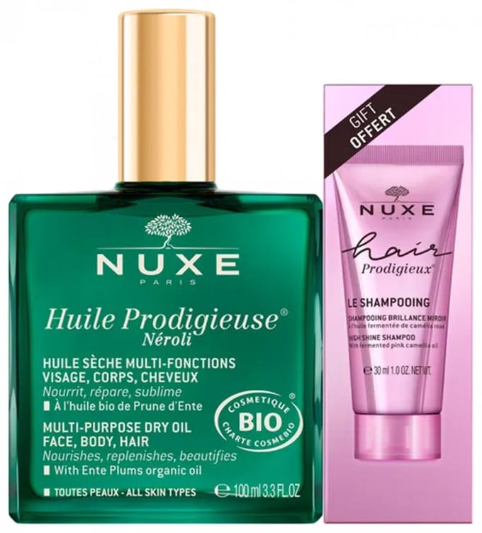 Nuxe Huile Prodigieuse Néroli + Hair Prodigieux Shampoo - 130 ml
