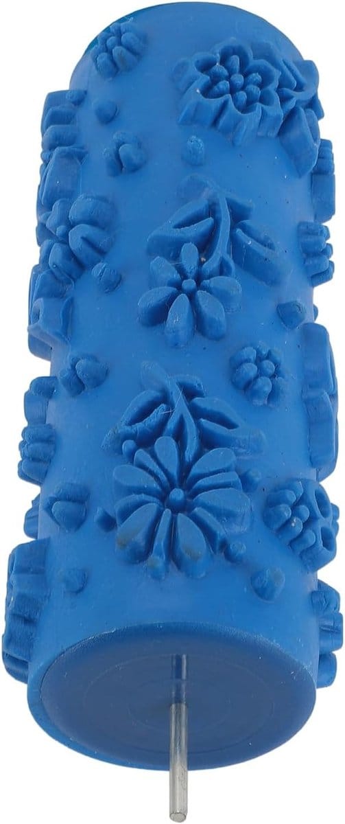 Decoratieve Verfroller met Patroon - Rubber Roller voor DIY Schilderprojecten - 5 Inch Verfaccessoire voor Creatieve Klussen