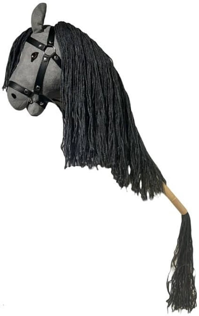 ByToizz Stokpaard met Staart Grijs