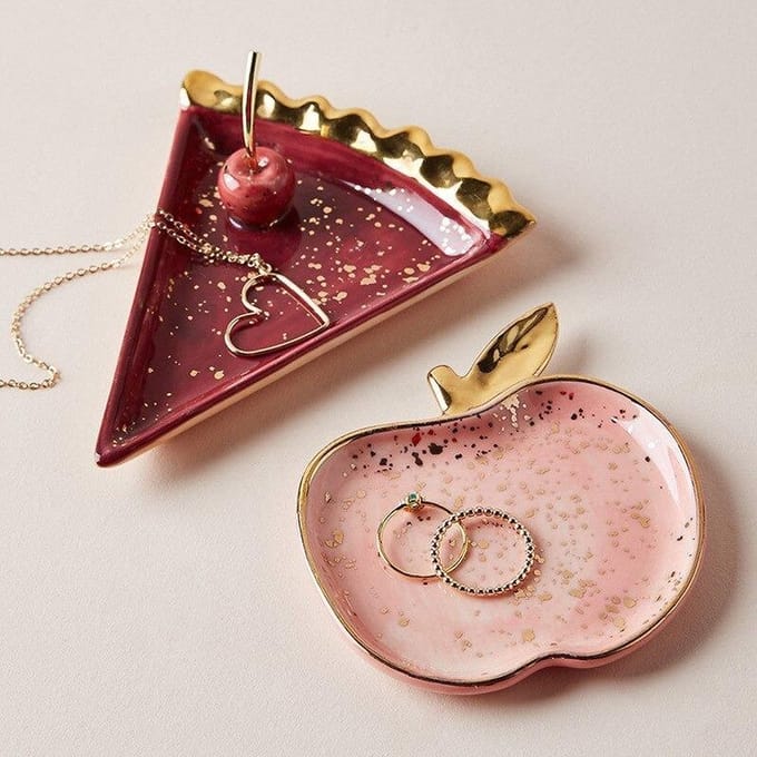 Sieraden Schaal - Decoratieve Schaal - Sieraden Houder - Appel