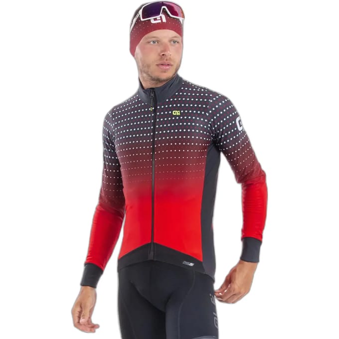 Ale Fietsshirt Lange Mouwen PR-R Bullet - Rood - M - Valt klein