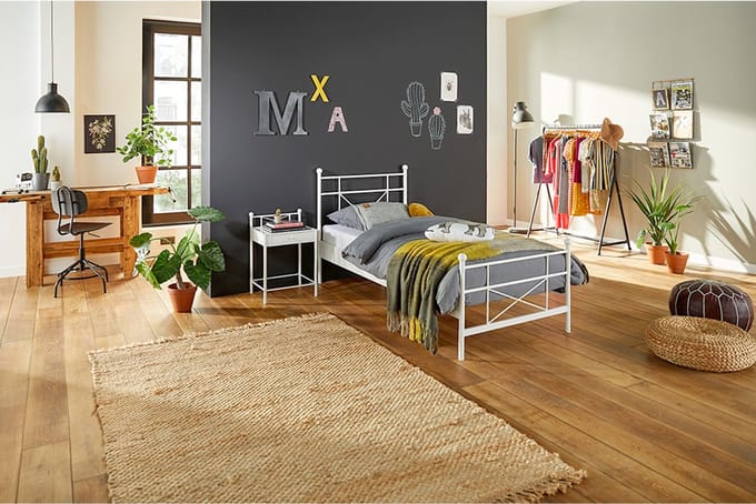 Maxi Nachtkast Milano - 48 x 70 x 38 cm - wit