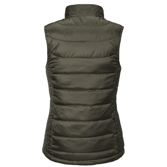 Russell Dames/dames Nano Body Warmer (Donkere Olijf)