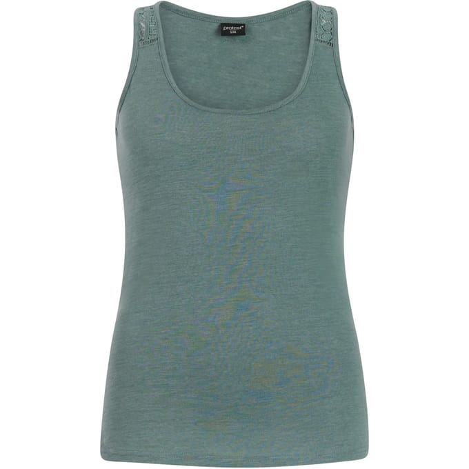 Protest PRTImpulses – Tanktop Dames – Mouwloos – Ronde hals – Wit