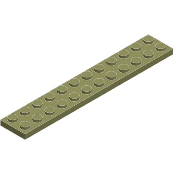 10ST 2445 2x12 Plaat Bouwsteen Plat ZELF MAKEN Componenten Bouwmoc Compatibel Assemblage Deeltje Creatief Cadeau Speelgoed 10PCS kleur van de zeegolf