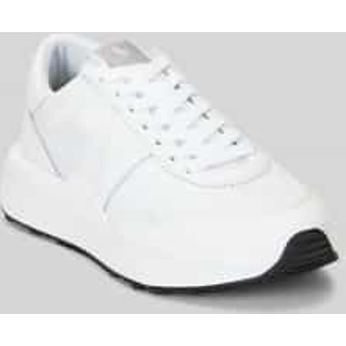 sneakers van echt leer
