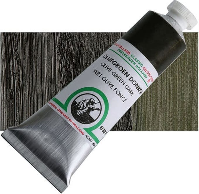 Old Holland Olieverf Olive Green Dark B307 18ml
