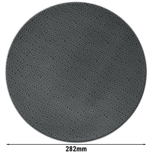 (6 stuks) SELTMANN WEIDEN Coup bord - plat - Ø 280mm - Antraciet antraciet