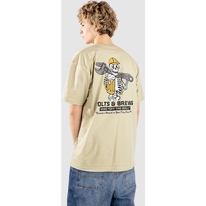 Vans Wrenched T-Shirt bruin
