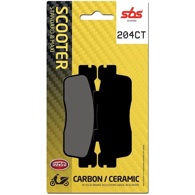 Motorfiets remblokken SBS 204CT