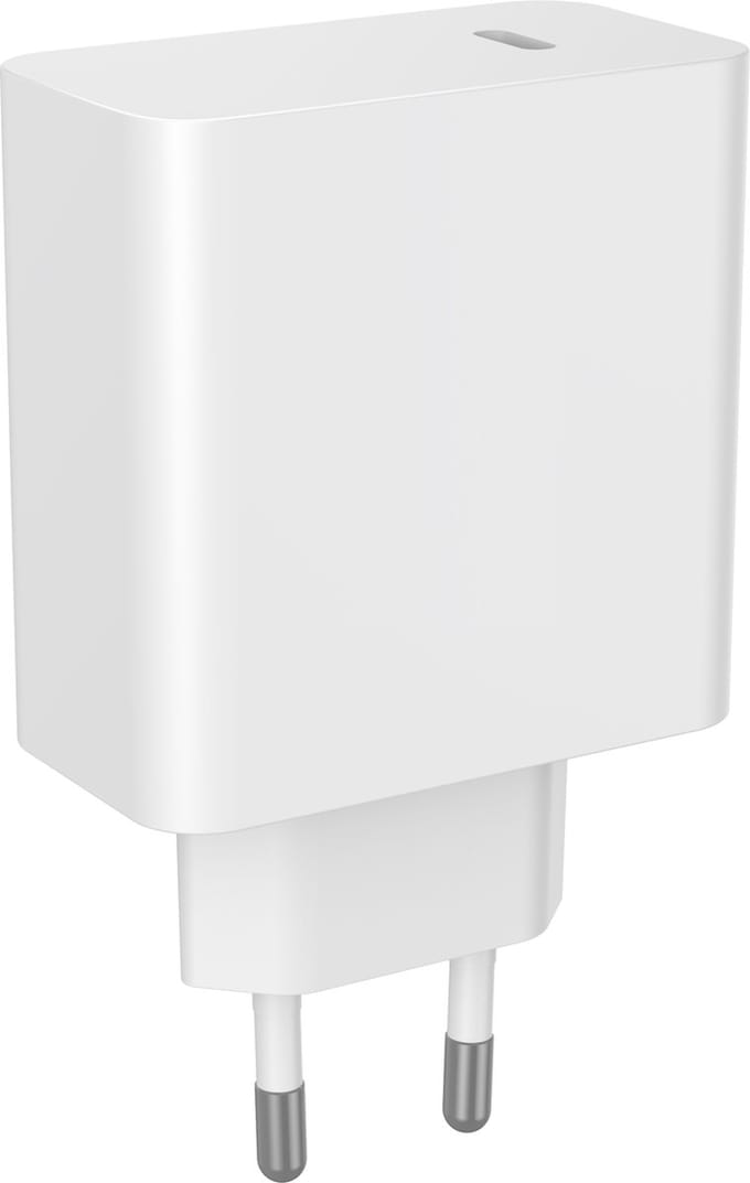45W Snellader USB C met Quick, Fast en Super Charge - USB C Adapter Lader Stekker Oplader - Wit