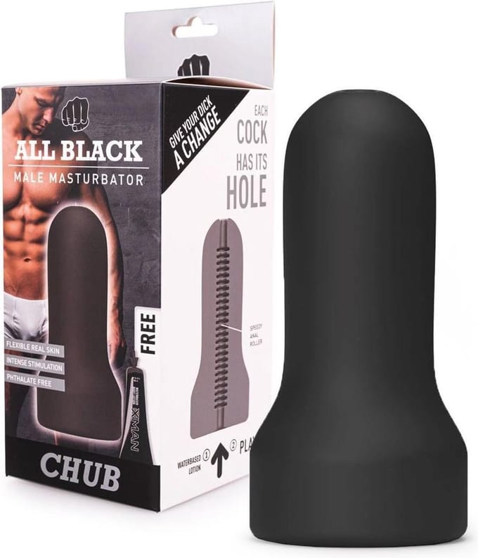 All Black - Masturbator - Chub