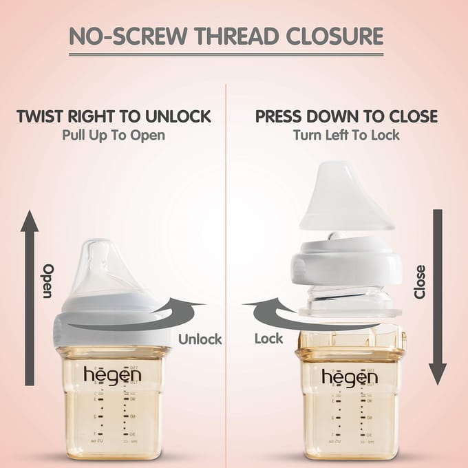 Hegen Basis Starter Kit PPSU Hegen baby container basis set geschenkset PCTO™ fles/melkfles/opslag beige