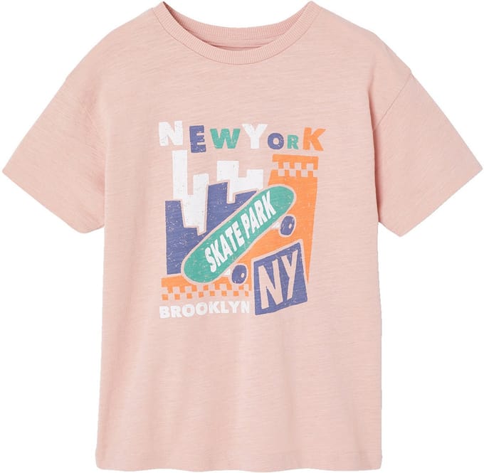 Vertbaudet T-shirt voor jongens met grafisch motief