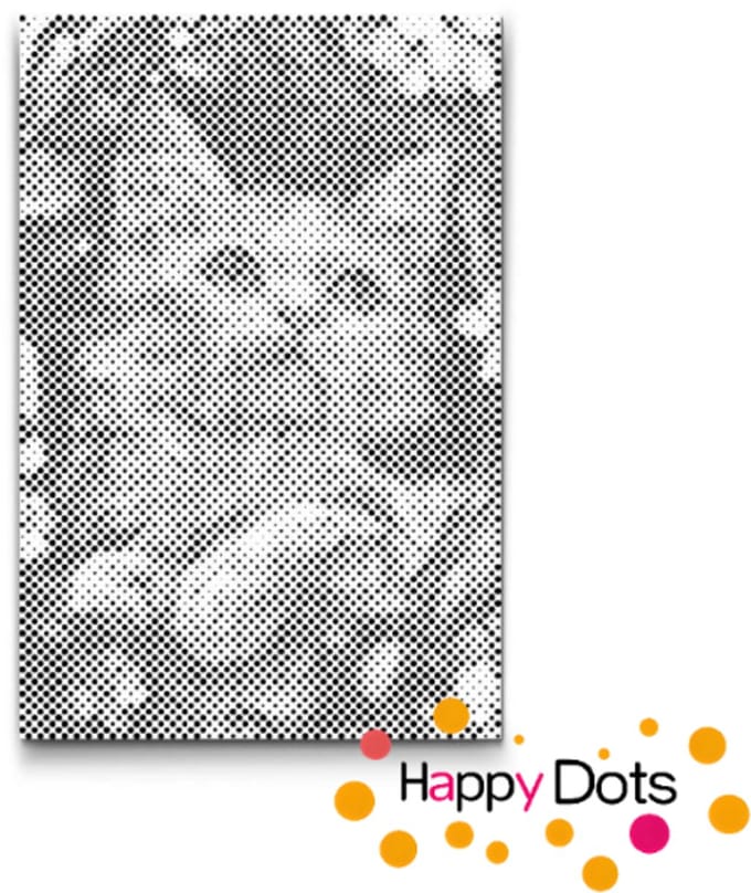 HappyDots DOT Painting Katten 01 40x60cm