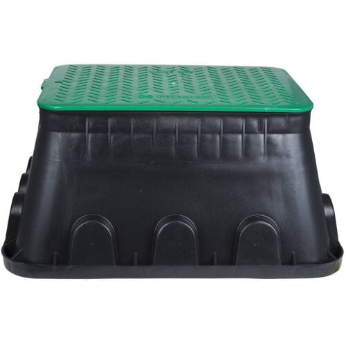 Heitronic 21042 Vloerinbouwdoos Zwart, Groen