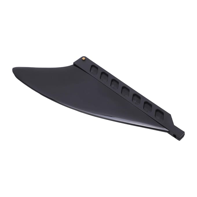 Base de répartiteur de planche de surf 3 pouces PVC Universel Assorti de couleurs Aile caudale de planche de surf gonflable black