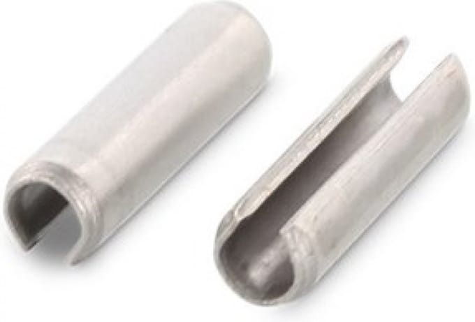 (100 STUKS) 2X28 SPANHULS (SPANBUS) ZWARE UITVOERING (RVS-A1/A2) VERENSTAAL (14310) DIN 1481 (ISO 8752)