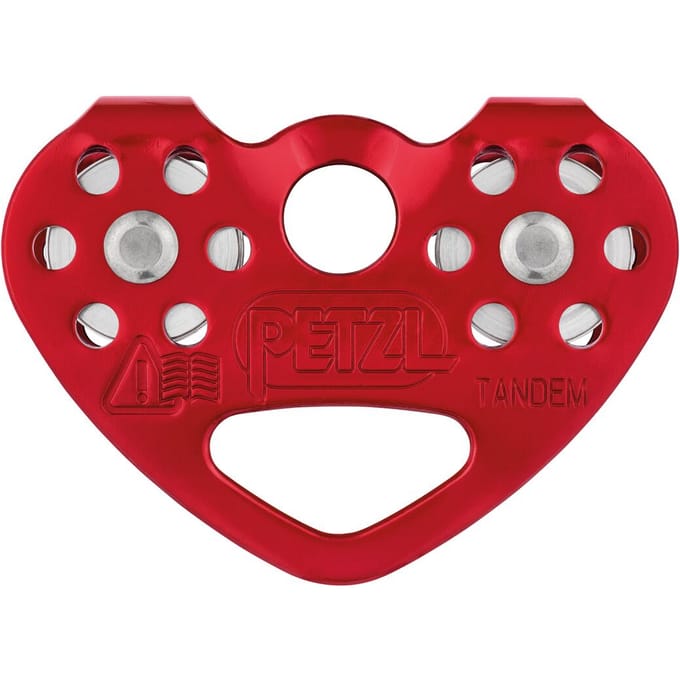 Petzl Tandem® – Dubbele Katrol 13 mm & 10 KN