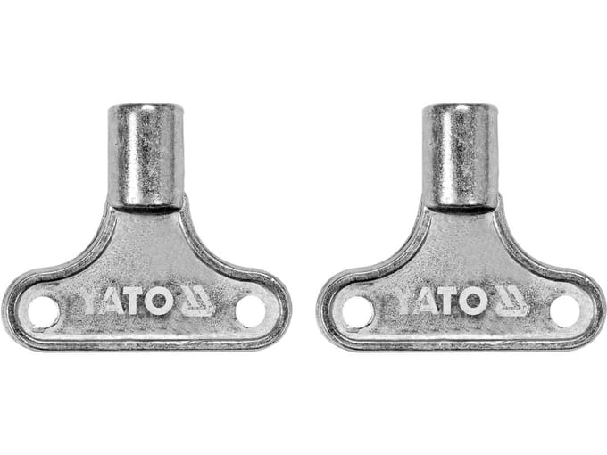 Yato Serie - Radiatorontluchtingssleutel - 2 Stuks - 5 mm Vierkant