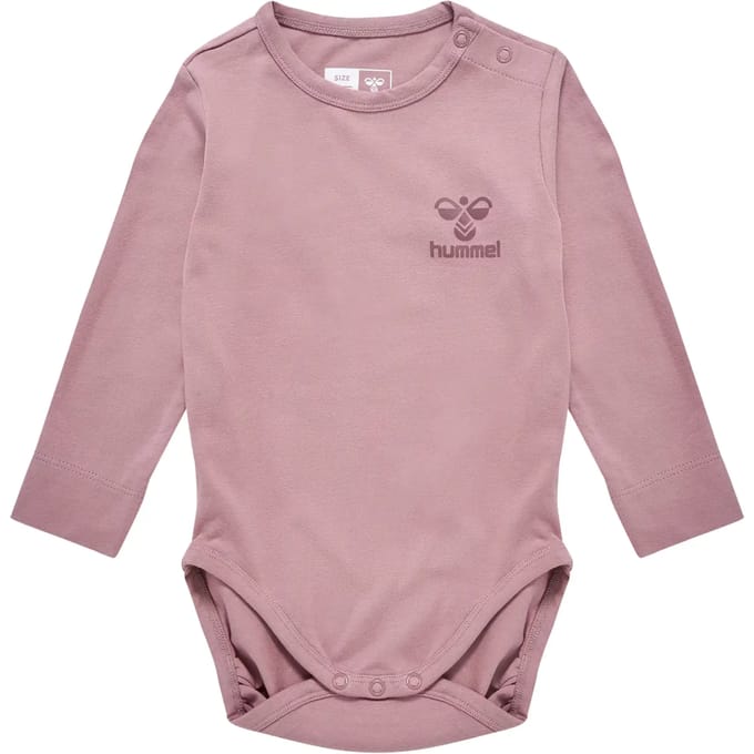 Hummel kinderbody met lange mouwen Hmlmino L/S 226037