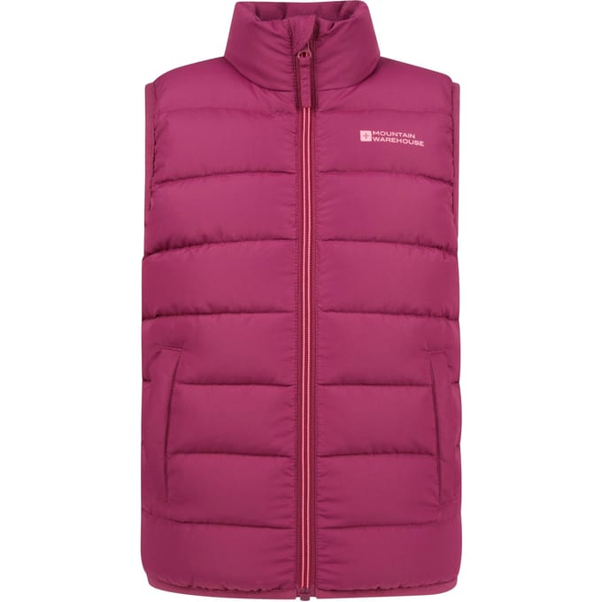 Mountain Warehouse Kinder/Kinder Rocko Gewatteerd Gilet (Bes)