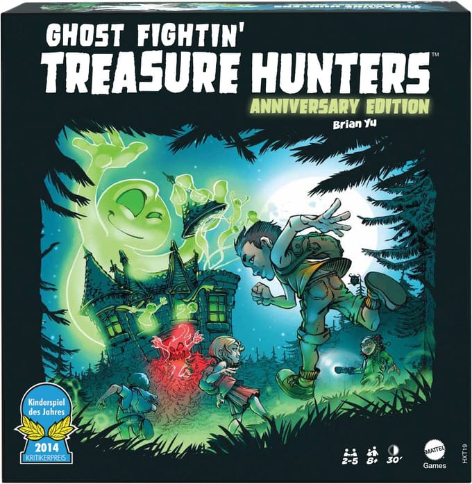 Mattel Games Ghost Fightin' Treasure Hunters Anniversary Edition