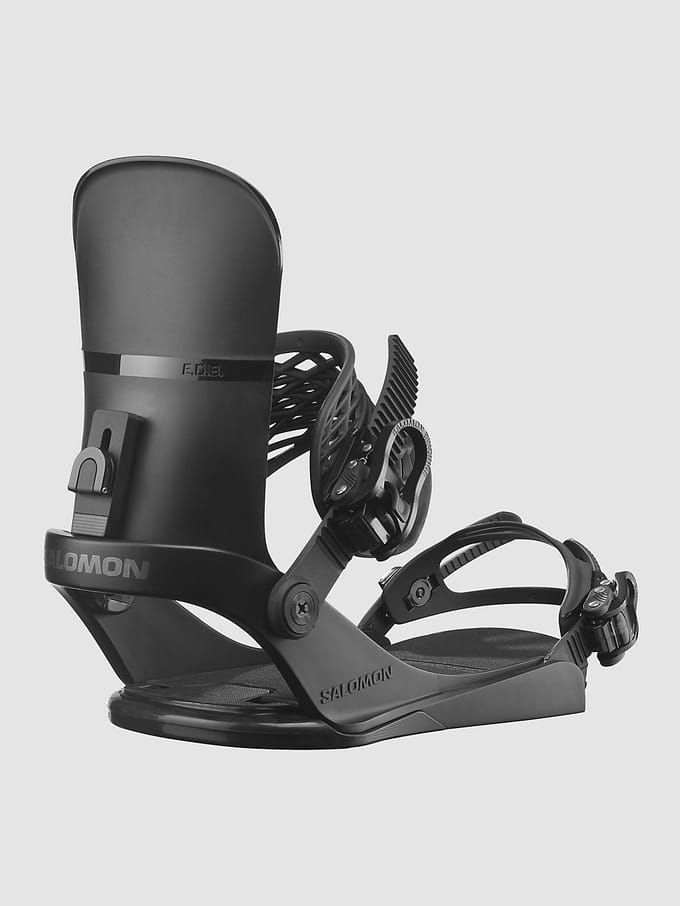 Salomon EDB Snowboard Bindingen zwart